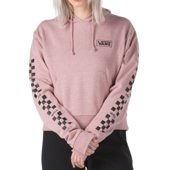 vans rose sweatshirt